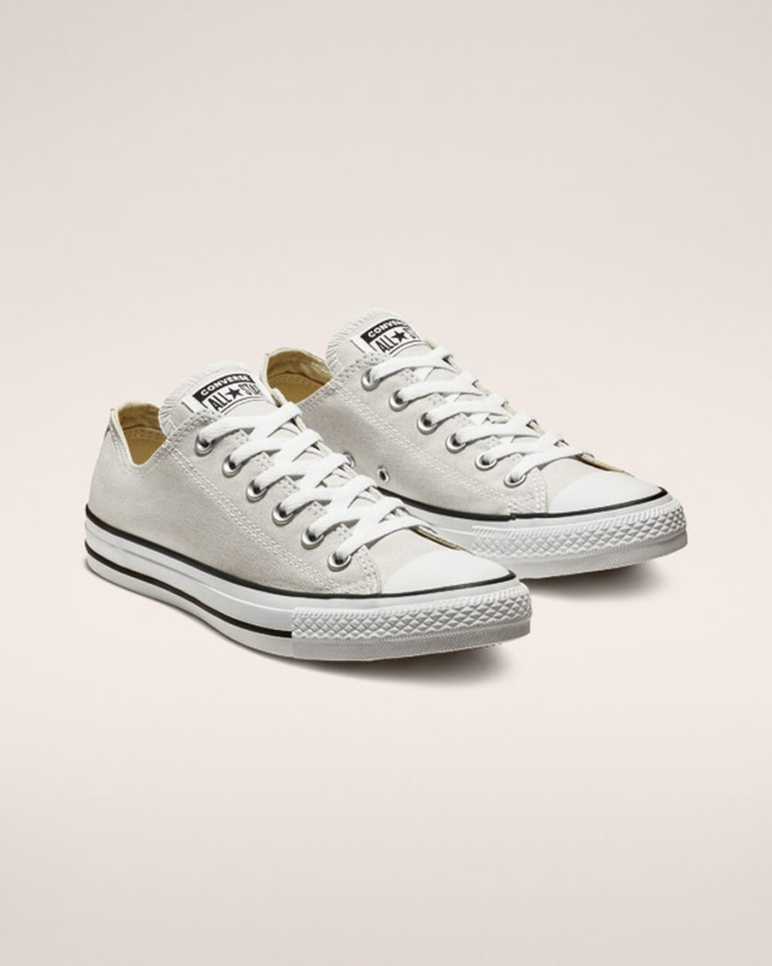 Tenis Converse Chuck Taylor All Star Classicos Cano Baixo Feminino Luz Cinzentas | PT H0P95T4